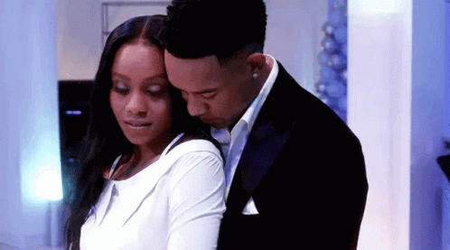 Simone And Damon Black Love GIF