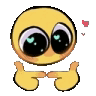 Simp Face And Gesture Emoji GIF