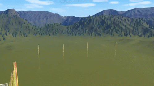 Simp Word With Gold Sparkles in Front of Mountain