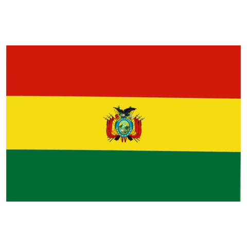 Simple Animated Bolivia Flag GIF