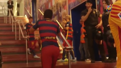 Simple Messi Team Chitchat GIF