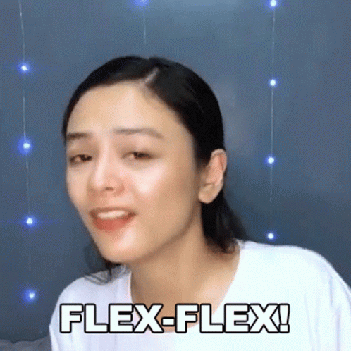 Simple Woman Flex Flex GIF