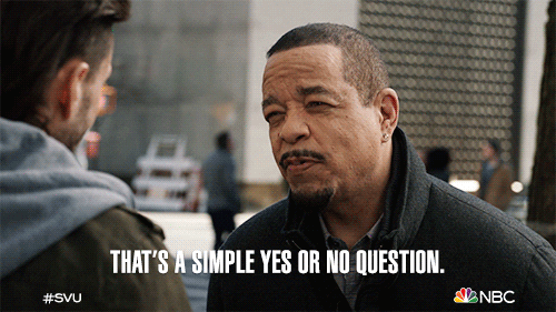 Simple Yes Or No Question Svu Odafin Tutuola GIF