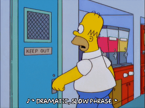 Simpson Dramatic Slow Phrasing GIF
