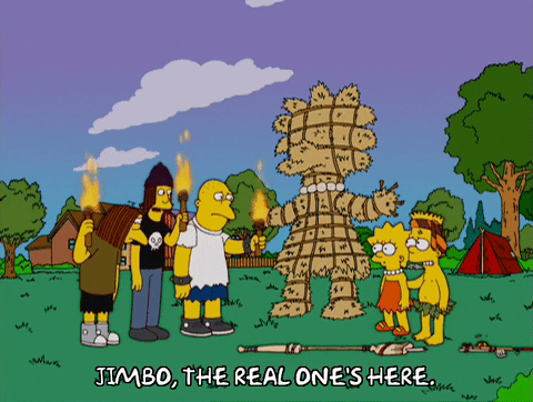 Simpson Family Real One's Here Real Mvp GIF