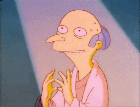 Simpsons Character Thumbs Up GIF