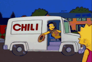 Simpsons Chili Food Truck GIF