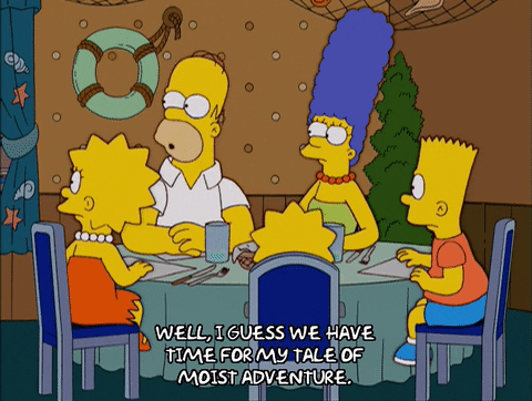 Simpsons Family Tale Of Moist Adventure GIF