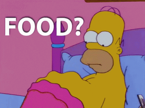 Simpsons Hungry Want Food Eat GIF