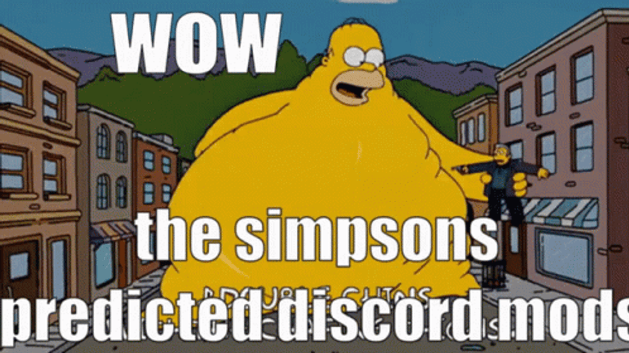 Simpsons Predicted Discord Mods GIF