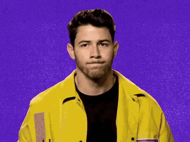 Singer Nick Jonas Shy Hand Raise Mememe GIF