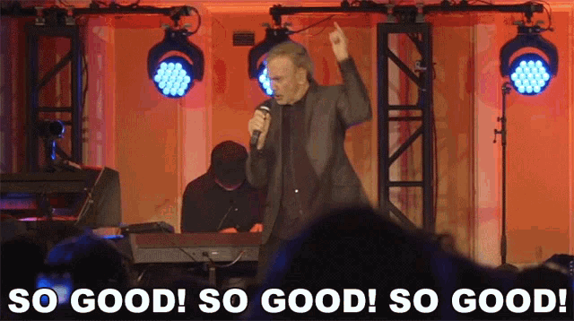 Singer Niel Diamond So Good Good GIF