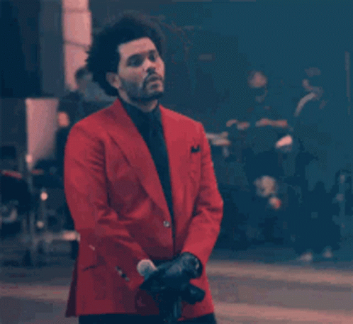 Singer The Weeknd Swaying GIF