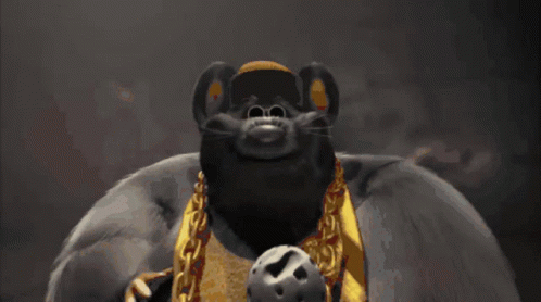 Singing Biggie Cheese GIF