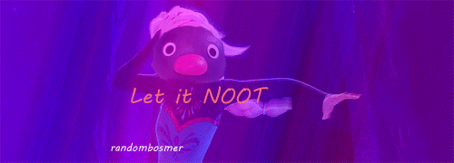 Singing Elsa Noot Noot Meme GIF