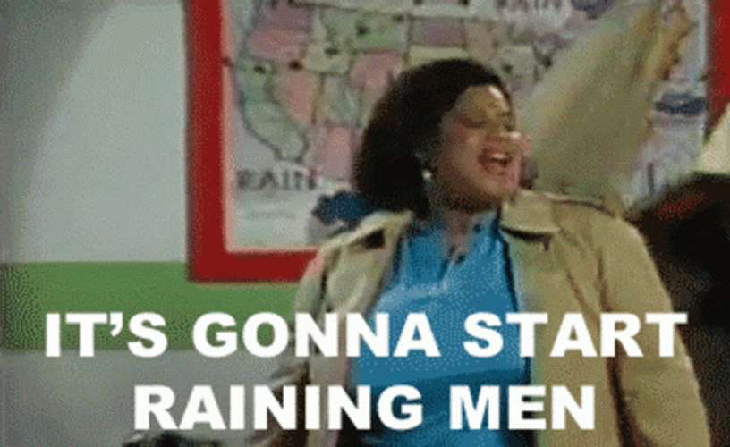 Singing Gonna Start To Rain Man GIF
