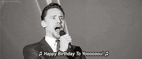 Singing Happy Birthday Harry GIF