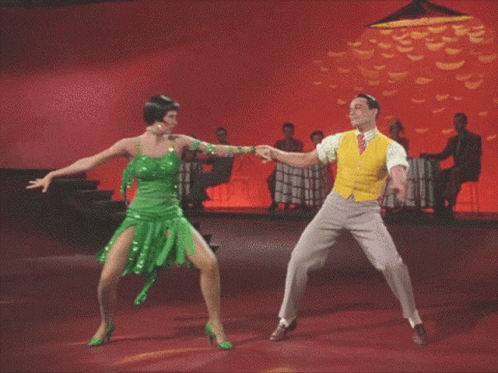 Cyd Charisse Singing In The Rain Dancing GIF