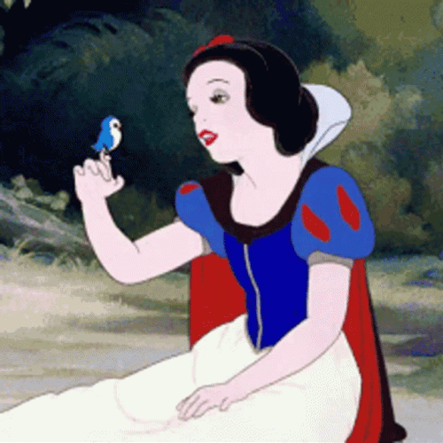 Singing Snow White GIF