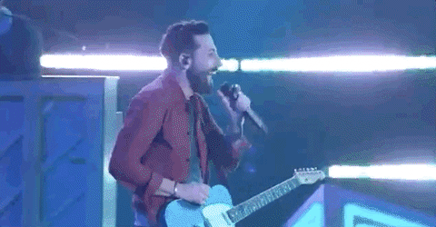 Singing While Walking Old Dominion Matthew Ramsey GIF