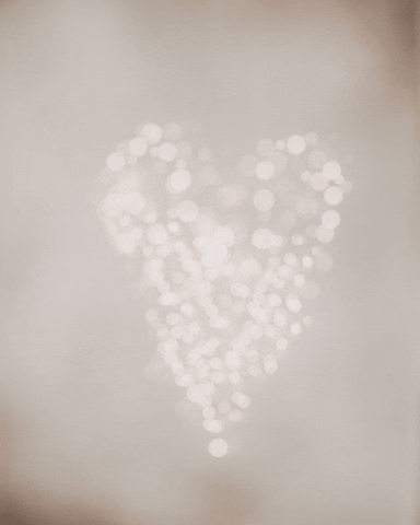 Single Heart Boho Artwork GIF