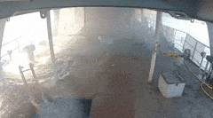 Sinking Boat Ship Ocean Water Flooding Deck GIF