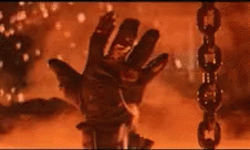 Sinking In Lava Thumbs Up GIF