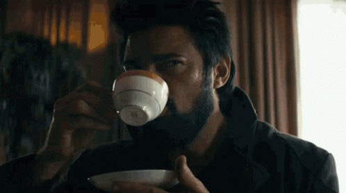 Sipping On A Mug Billy Butcher GIF