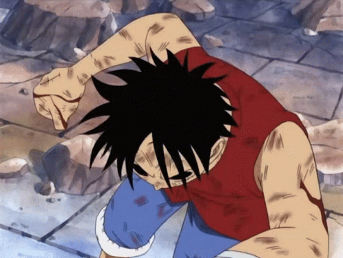 Sir Crocodile And Luffy Fighting GIF