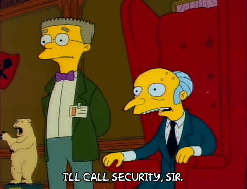 Sir Mr Burns The Simpsons GIF