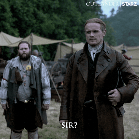 Sir Sam Heughan Outlander GIF