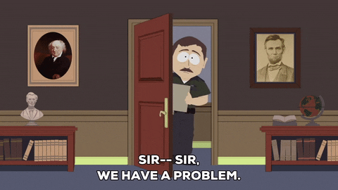 Sir We Have Problem South Park Scene GIF