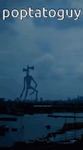 Siren Head Crumping Dance GIF