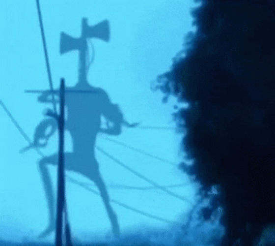 Siren Head Dancing Gangnam GIF