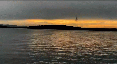 Siren Head Dancing In The Ocean GIF