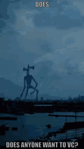 Siren Head Goes To Town While Dancing GIF