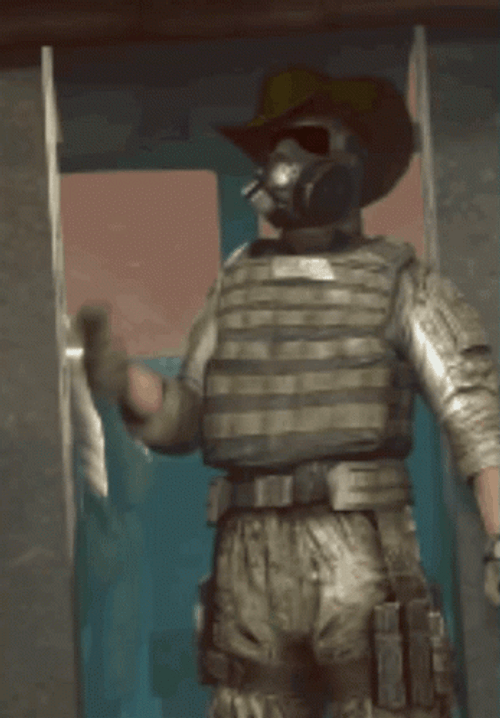 Siren Head Heavy Commando GIF