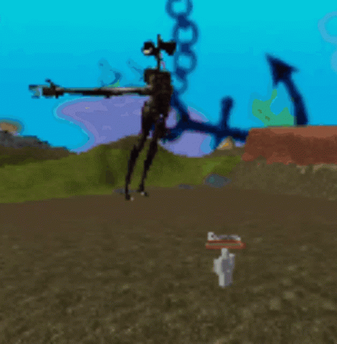 Siren Head Roblox Long Hand Movement GIF
