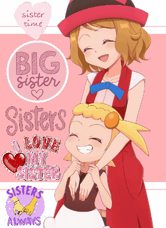Sis Bond With Serene GIF