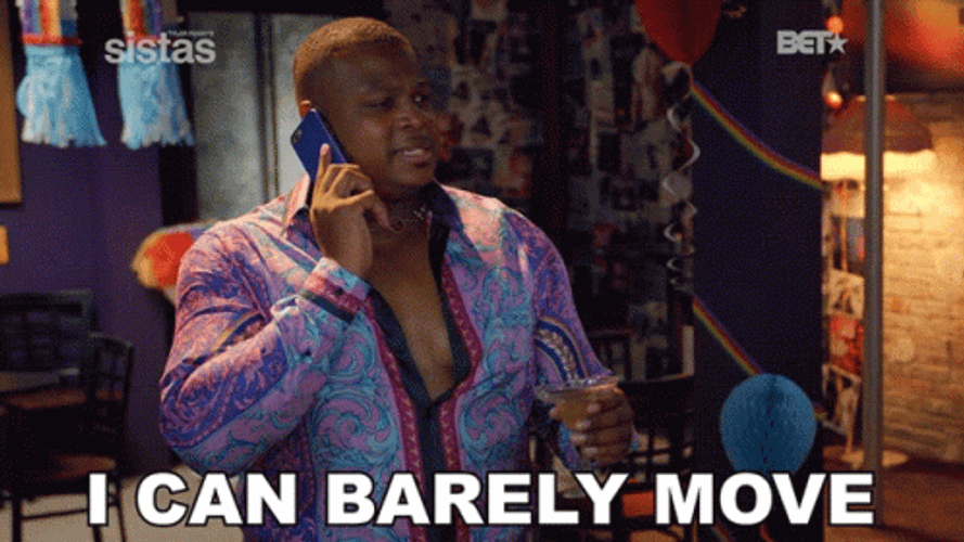 Sistas Traumatized Barely Move GIF