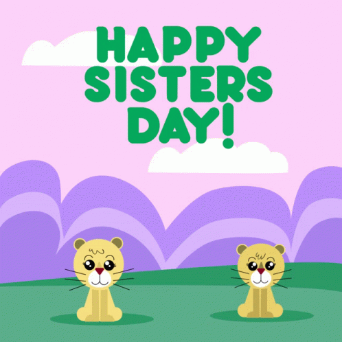 Sister Day Cat GIF