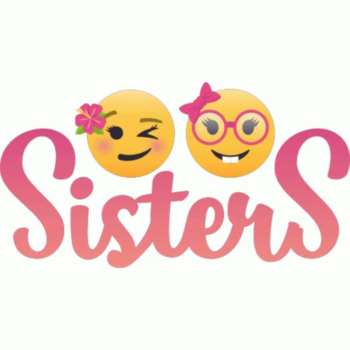 Sister Day Emojis GIF
