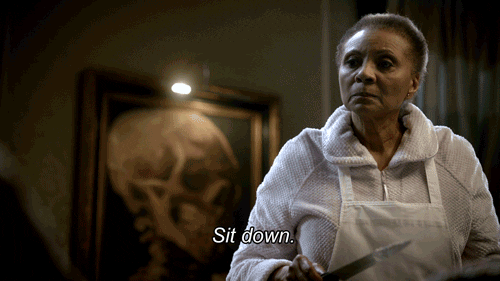 Sit Down Leslie Uggams Threatening GIF