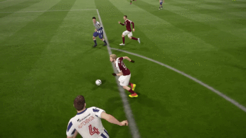 Sit On My Face Football Collide GIF
