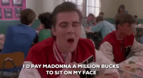 Sit On My Face Madonna GIF