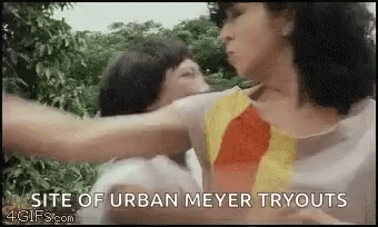 Site Of Urban Meyer Tryouts GIF