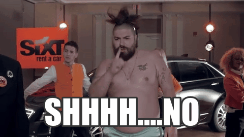 Sixth Ride Shhhh GIF