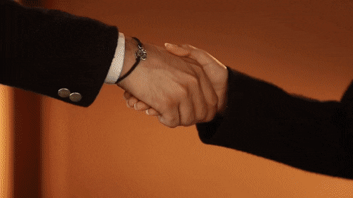 Siyali Rajpu Awkward Handshake GIF