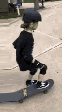 Skateboarding Skater Girl Gif GIF