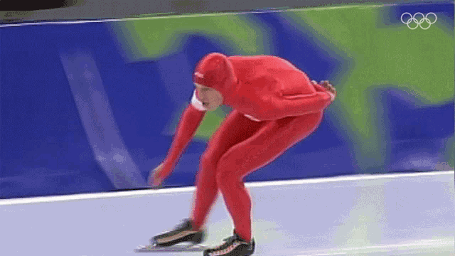 Skating Johann Olav Koss Gif GIF